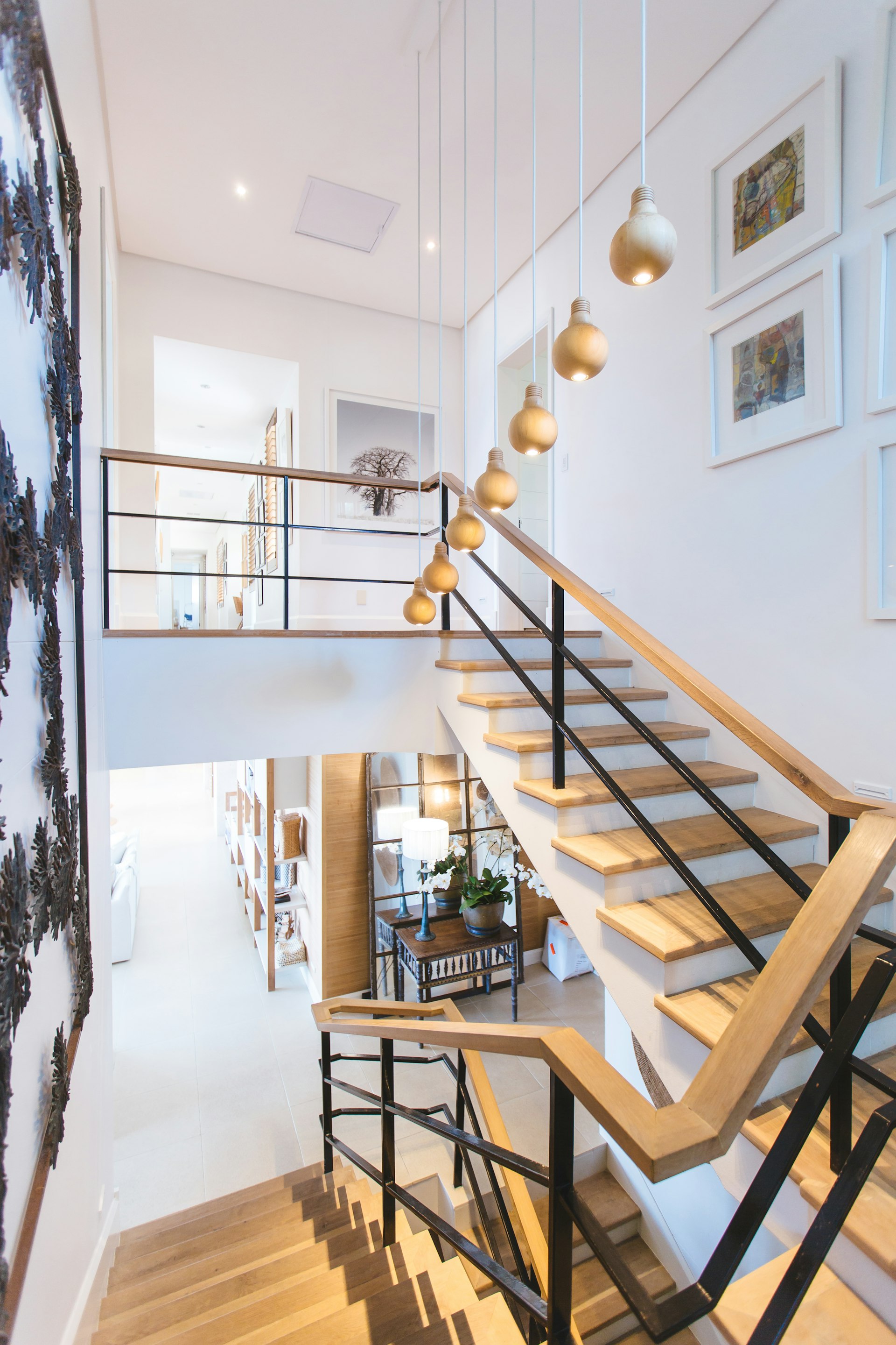 Escalier sculptural